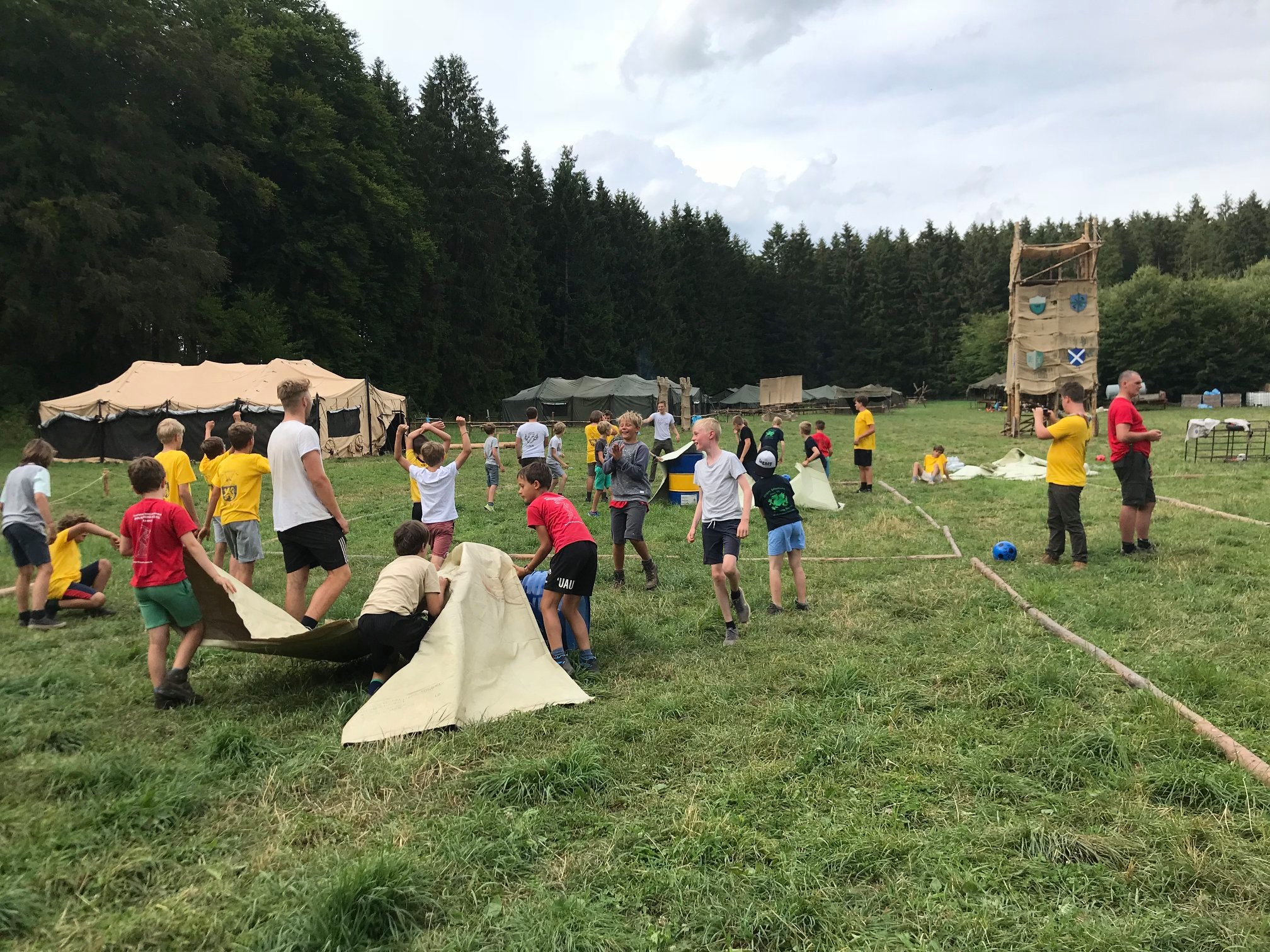 Sint-Martinus den XIIde - Kamp Losange algemeen